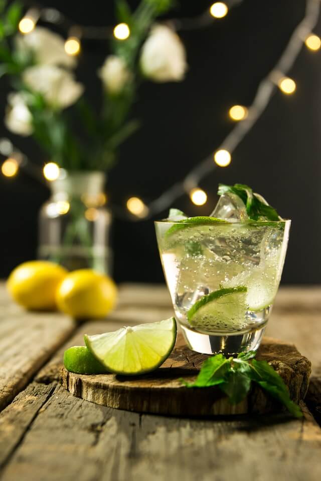 lemonade with limes and with mint| Horti Green Foods