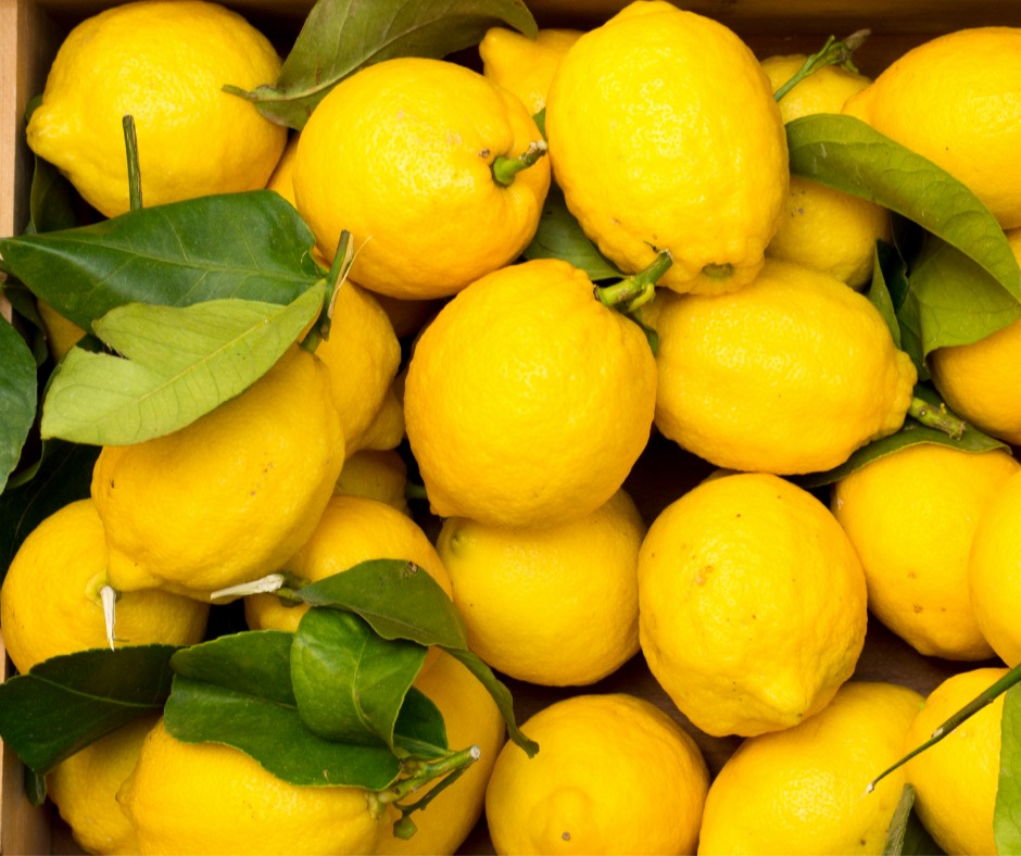 Fresh lemons